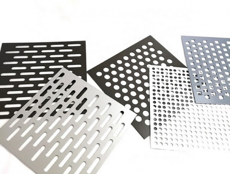 Лист алюминиевый перфорированный 1x1000x2000; Rv 4-6