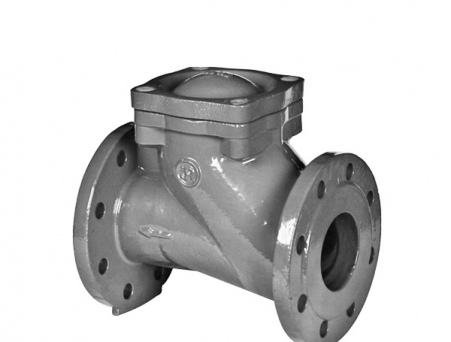 Клапан предохранительный пружинный полноподъёмный 17с28нж фланцевый с ручным подрывом Ду 50 Ру-16 Т-250 (ж, г) пр.4.(10,0-16,0) атм.