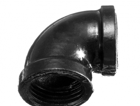 Колено чугун канализационное Ду 100х90гр б/н ГОСТ 6942-98 ДПК
