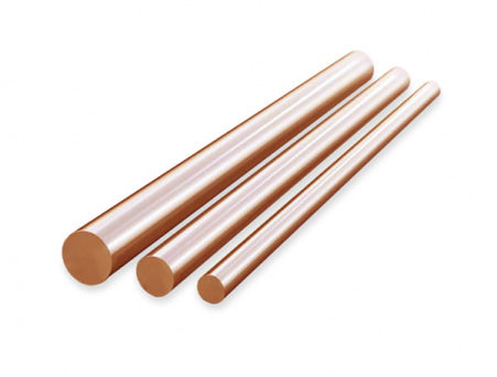 Круг (пруток) бронзовый 85 мм БрАЖ9-4 L=3м ГОСТ 1628-2019