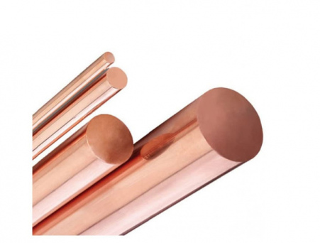 Круг медный 24 мм; м1; L=3м; ГОСТ 1535-2016