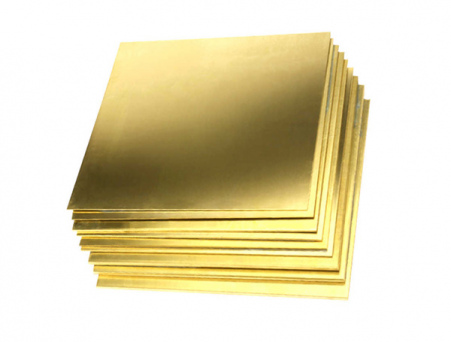 Лист латунный 16мм Л63 600х1500мм ГОСТ 2208-2007