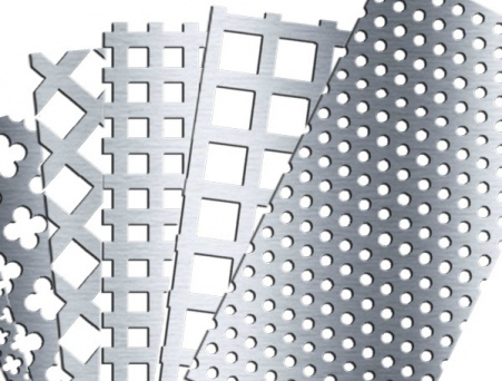 Лист перфорированный нержавеющий 0.5х1000х2000; Qg 10-15
