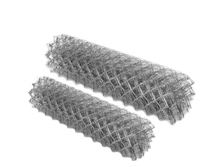 Сетка рабица оцинкованная 40х40х2.5; рулон 1.5х10м; ГОСТ 5336-80