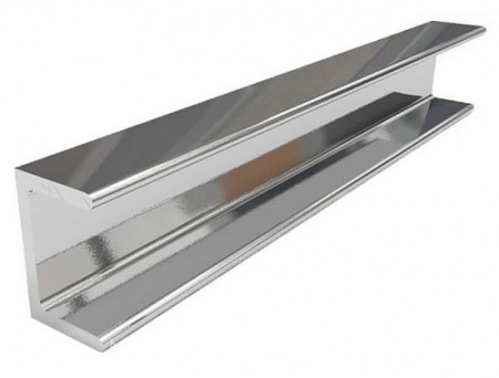 Швеллер гнутый оцинкованный 80x60x4 (ГОСТ 8278-83, сталь 3сп/пс)