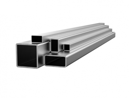 Труба профильная нержавеющая 35х35х1.5 Aisi 201 шлифованная ASTM A554 L=6м