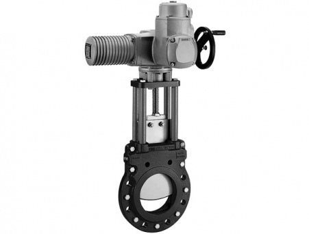 Задвижка 30с999нж с двухдисковым клином с выдвижным шпинд. фланцевая 250 Ру-25 Т-300 под эл/п В